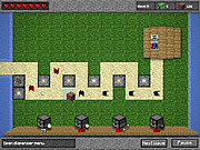 Флеш игра онлайн Майнкрафт. Защита башни / Minecraft Tower Defense